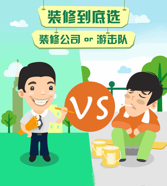 房子裝修是找裝修公司好還是自己找人裝的好？裝修公司OR游擊隊